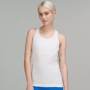 White Lululemon Swiftly Tech Tank Top Racer Length